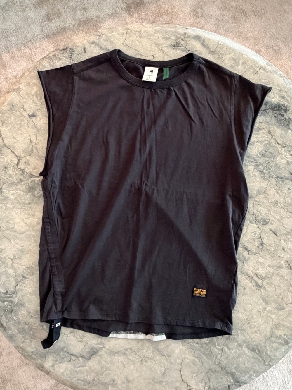 G-Star Raw Black Women’s Sleeveless Muscle Tee